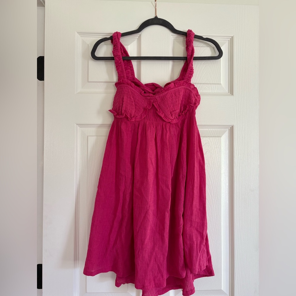 Free People Pink Mini Dress
